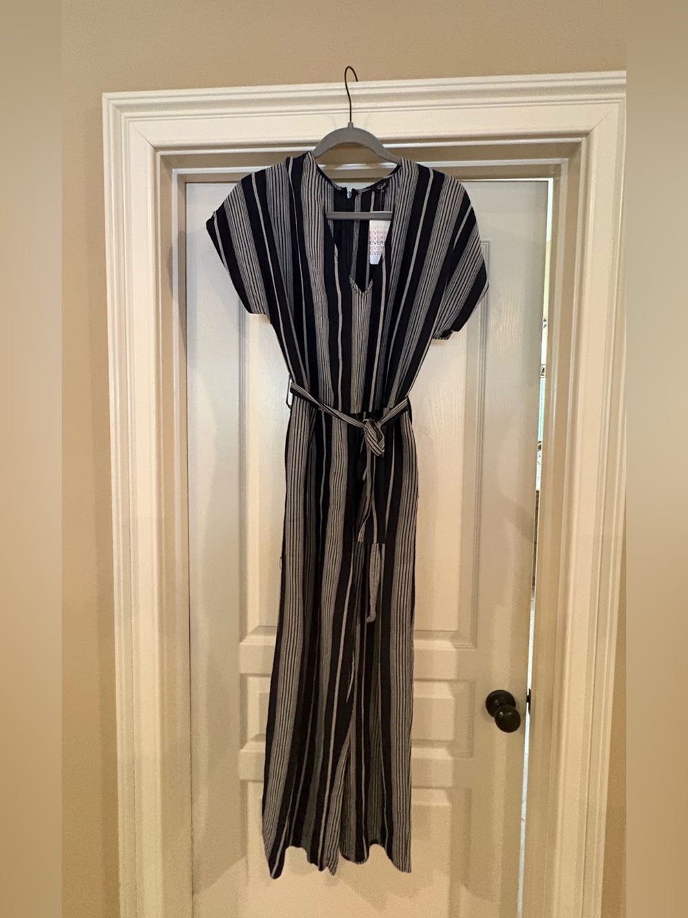 Rails Angela Mediterranean Stripe Navy Jumpsuit - Picture 5 of 11